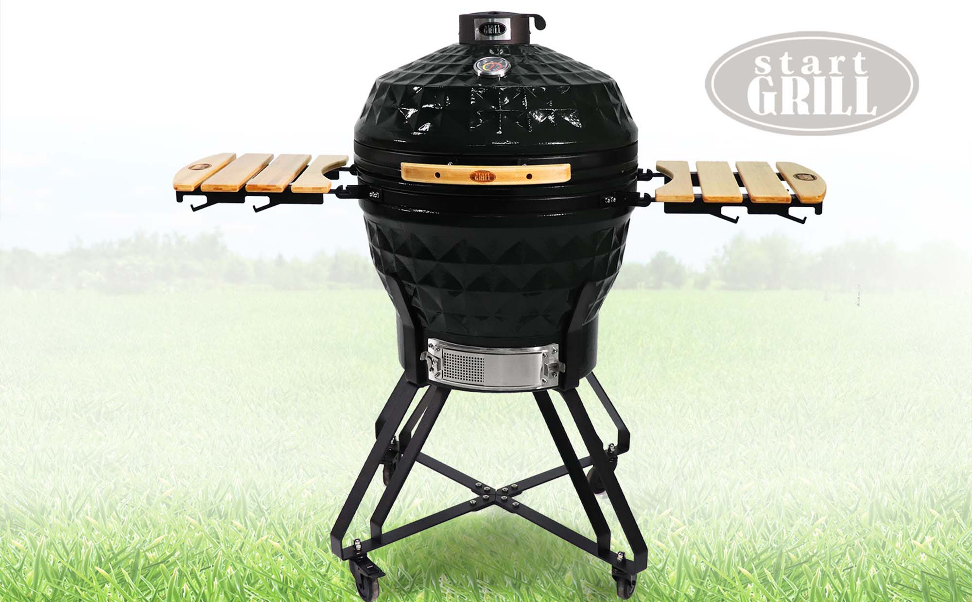 Гриль Start Grill PRO, 61см/24 black